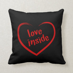 Coussin Amour à l'intérieur