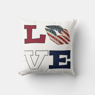Coussin Amour américain