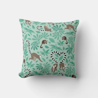Coussin Amour de lémurien pour les feuilles de menthe