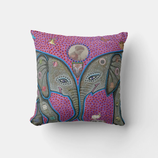 Coussin Amour d'éléphant (Recto)