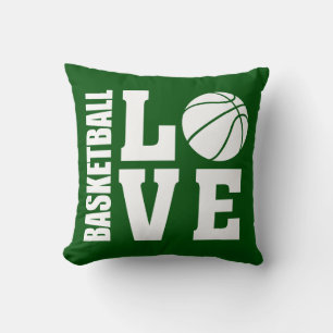 Coussin Amour du baseball Vert