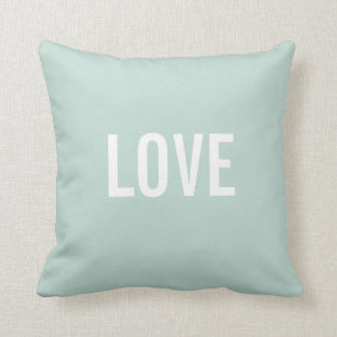 Coussin AMOUR fait sur commande du modèle de carreaux