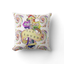 Amour gay coloré de style rétro 