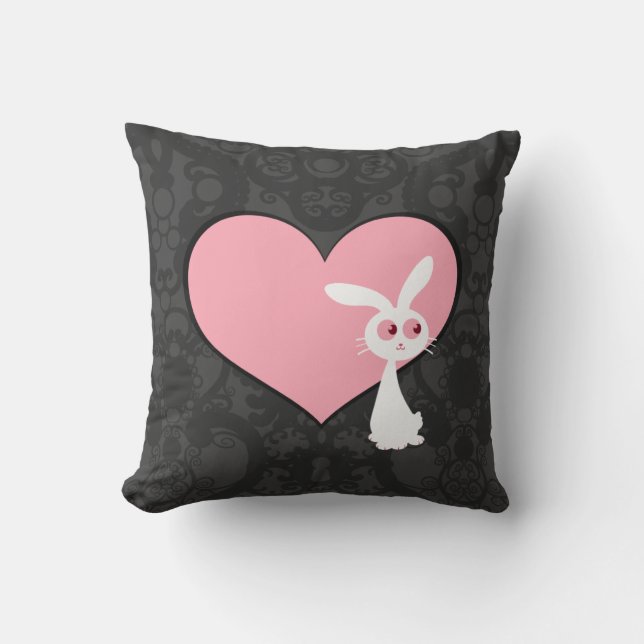 Coussin Amour IV de lapin de Shiro (Recto)