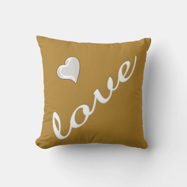 Coussin Amour Jeu d'oreiller III (Recto)
