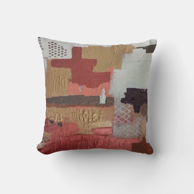 Coussin Amour métallique (Recto)