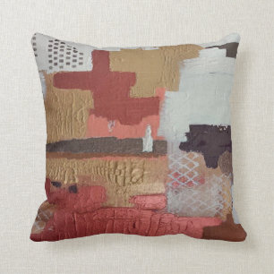 Coussin Amour métallique