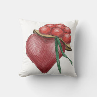 Coussin Amour noir