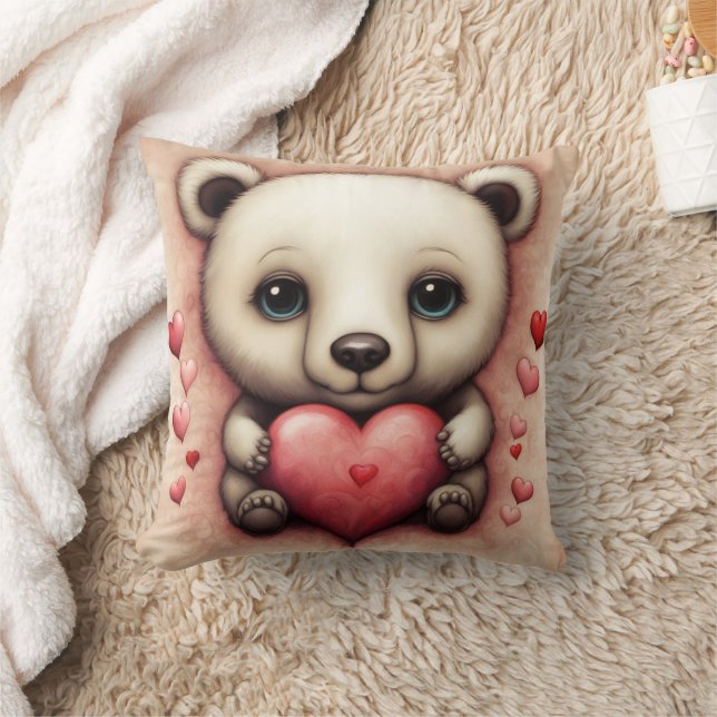 Coussin Amour Ours 2 (Couverture)