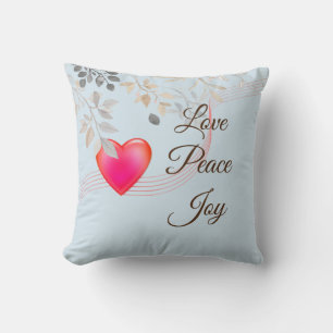 Coussin Amour Paix Joy II