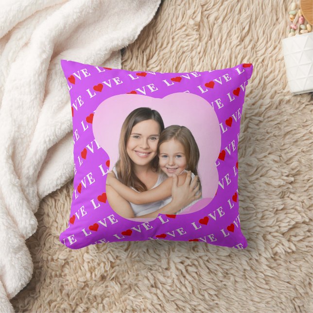Coussin AMOUR pourpre (Couverture)