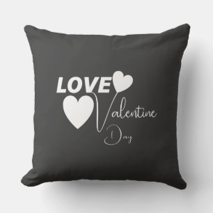 Coussin Amour romantique Saint Valentin
