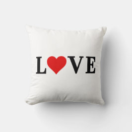 Coussin AMOUR Simple Minimaliste Élégant