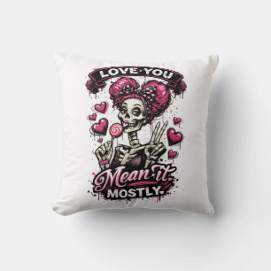 Coussin Amour Tu Veux Dire Que Surtout Fille Squelette