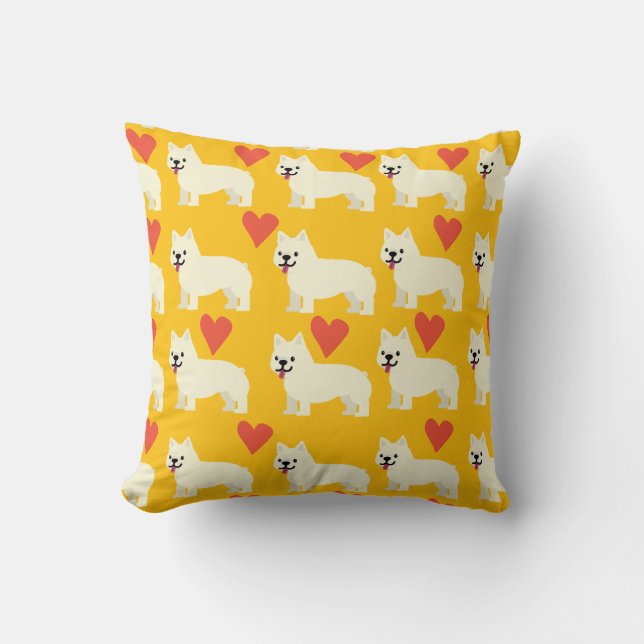 Coussin Amoureux de Frenchie (Recto)