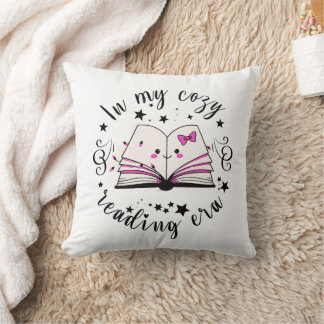 Coussin Amoureux de livres confortable