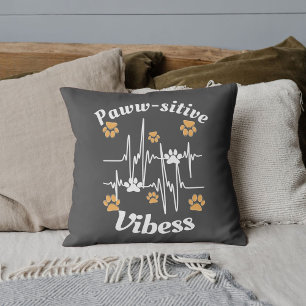 Coussin Amoureux des animaux personnalisé Drôle Battement 