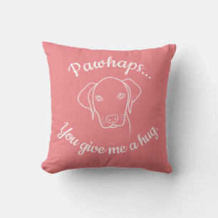 Coussin amoureux des chiens Weiaraner dans le besoin d'un 