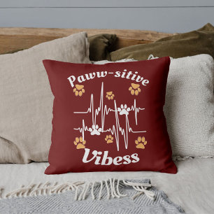 Coussin Amoureux Personnalisé de Chien Drôle Battement de 