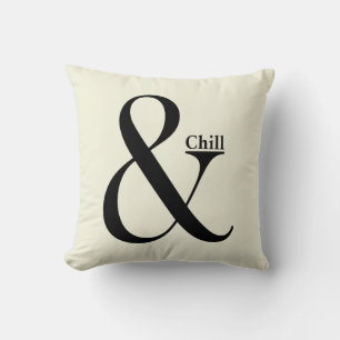Coussin Ampersand Chill