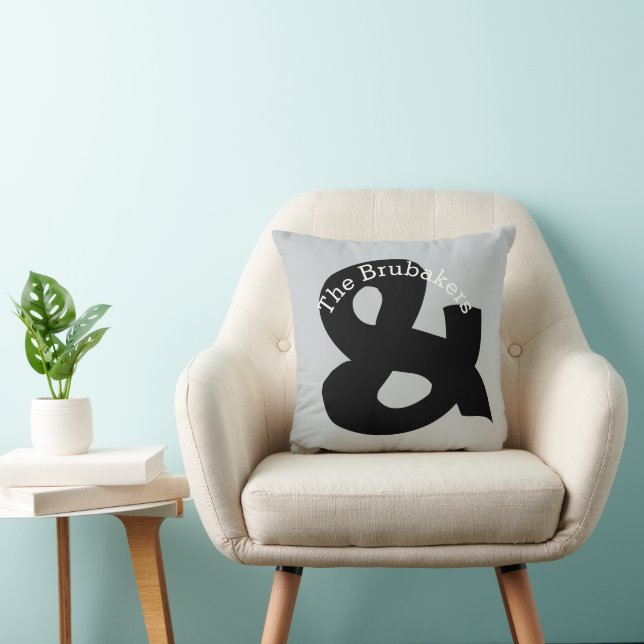Coussin Ampersand personnalisé (Chaise)