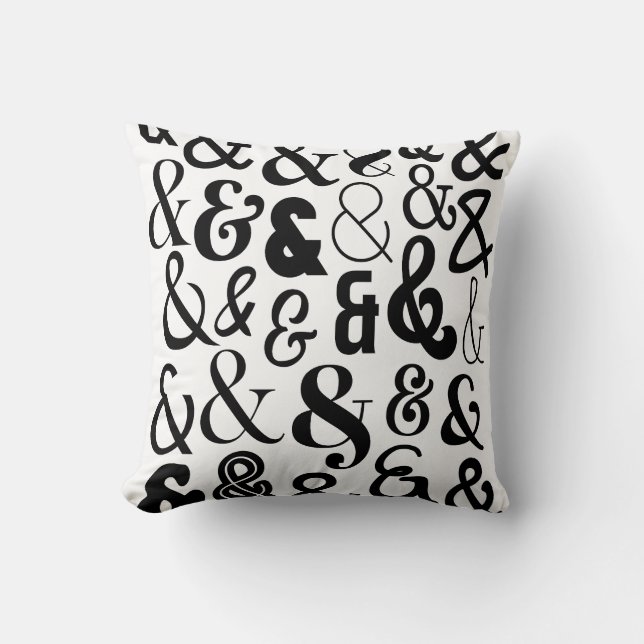 Coussin Ampersands (Recto)