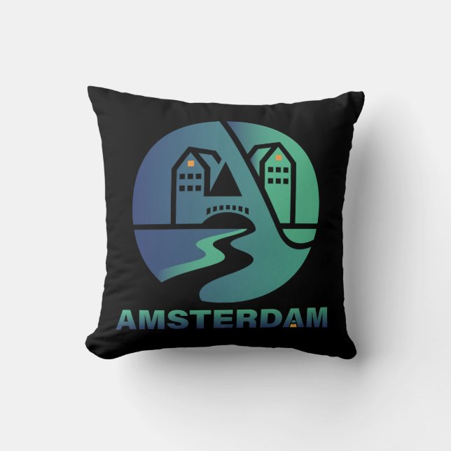 Coussin Amsterdam Netherlands Europe (Recto)