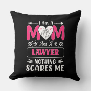 Coussin Amusant Avocat Maman, Avocat Maman