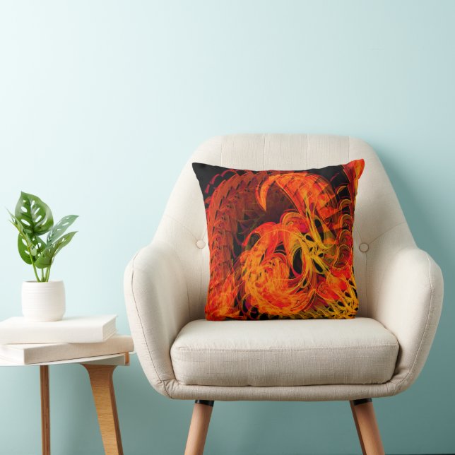 Coussin Amusant cheminée....... (Chaise)