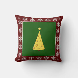Coussin Amusant Cute tendance Fromage élégant Arbre de Noë