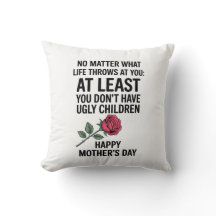 Amusant Fête des Mères Cadeau Rose Design