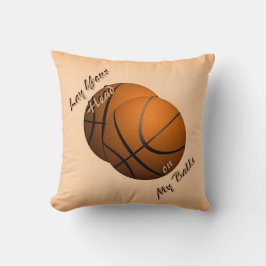 Coussin Amusant Mojo de basket-ball Jeter l'oreiller