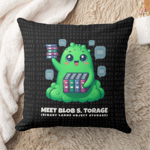 Coussin Amusant Rencontre Blob S. Torage Arrière - plan bi