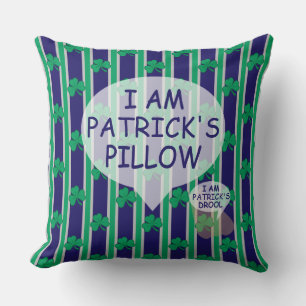 Coussin Amusants et Shamrocks fantaisistes