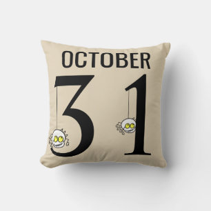 Coussin Amusants Halloween 31 octobre
