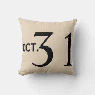 Coussin Amusants Halloween 31 octobre