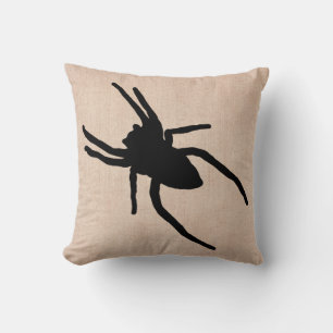Coussin Amusants Halloween Spider Burlap