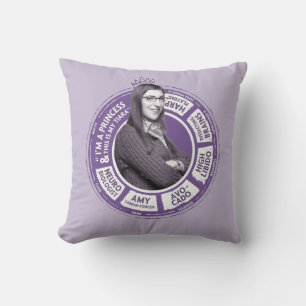 Coussin Amy Farrah Fowler - Graphique d'informations
