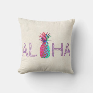 Coussin Ananas Hawaïen Adorable Aloha