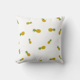 Coussin Ananas mignon motif sans couture arrière - plan. V