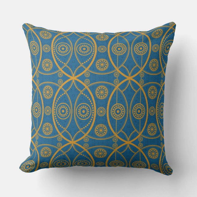 Coussin Ancien Motif Briton Jrow Pillow II (Recto)