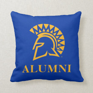 Coussin Anciennes élèves de Spartans d'état de San Jose