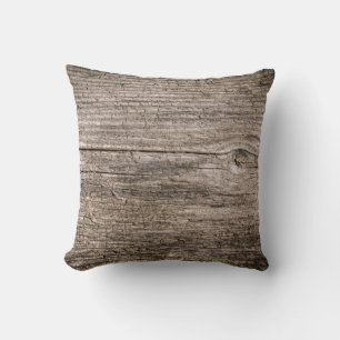 Coussin Anciennes planches en bois