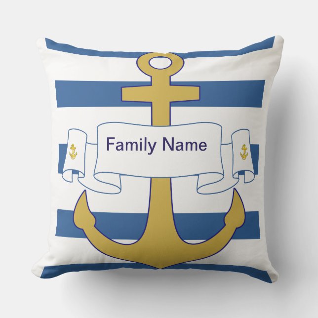 Coussin Ancre (Recto)