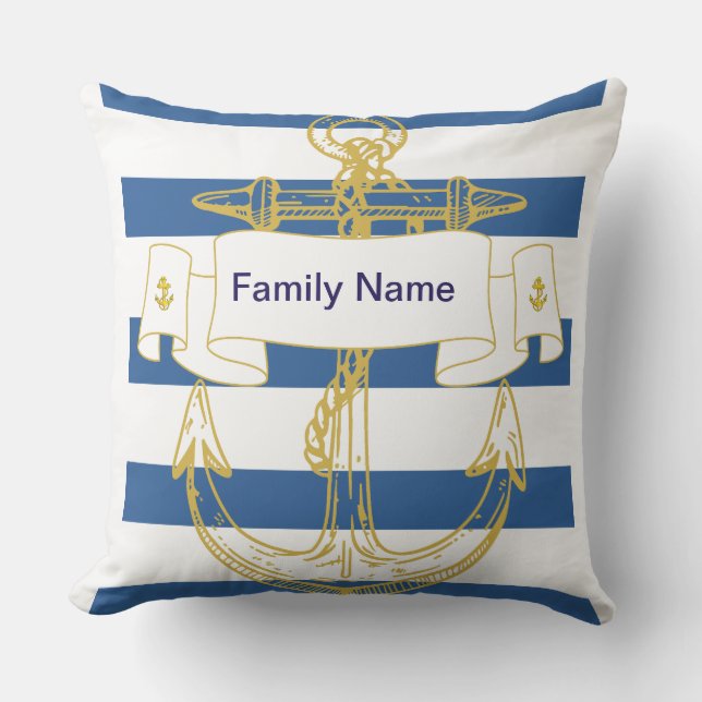 Coussin Ancre (Recto)