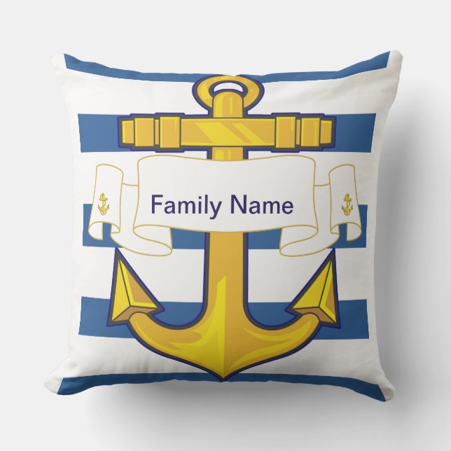 Coussin Ancre (Recto)