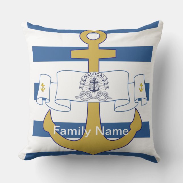 Coussin Ancre (Recto)