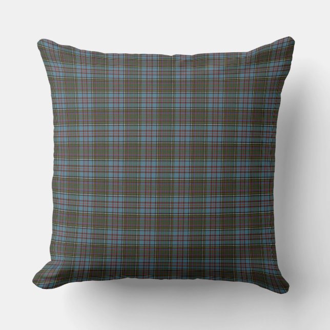 Coussin Anderson Ancien Clan écossais original (Recto)