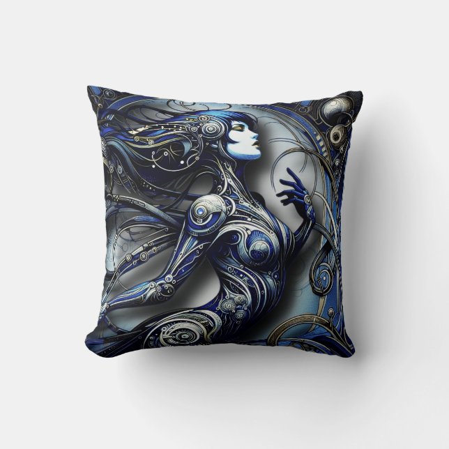 Coussin Android Art Nouveau (Recto)
