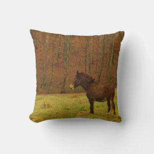Coussin âne Brown,